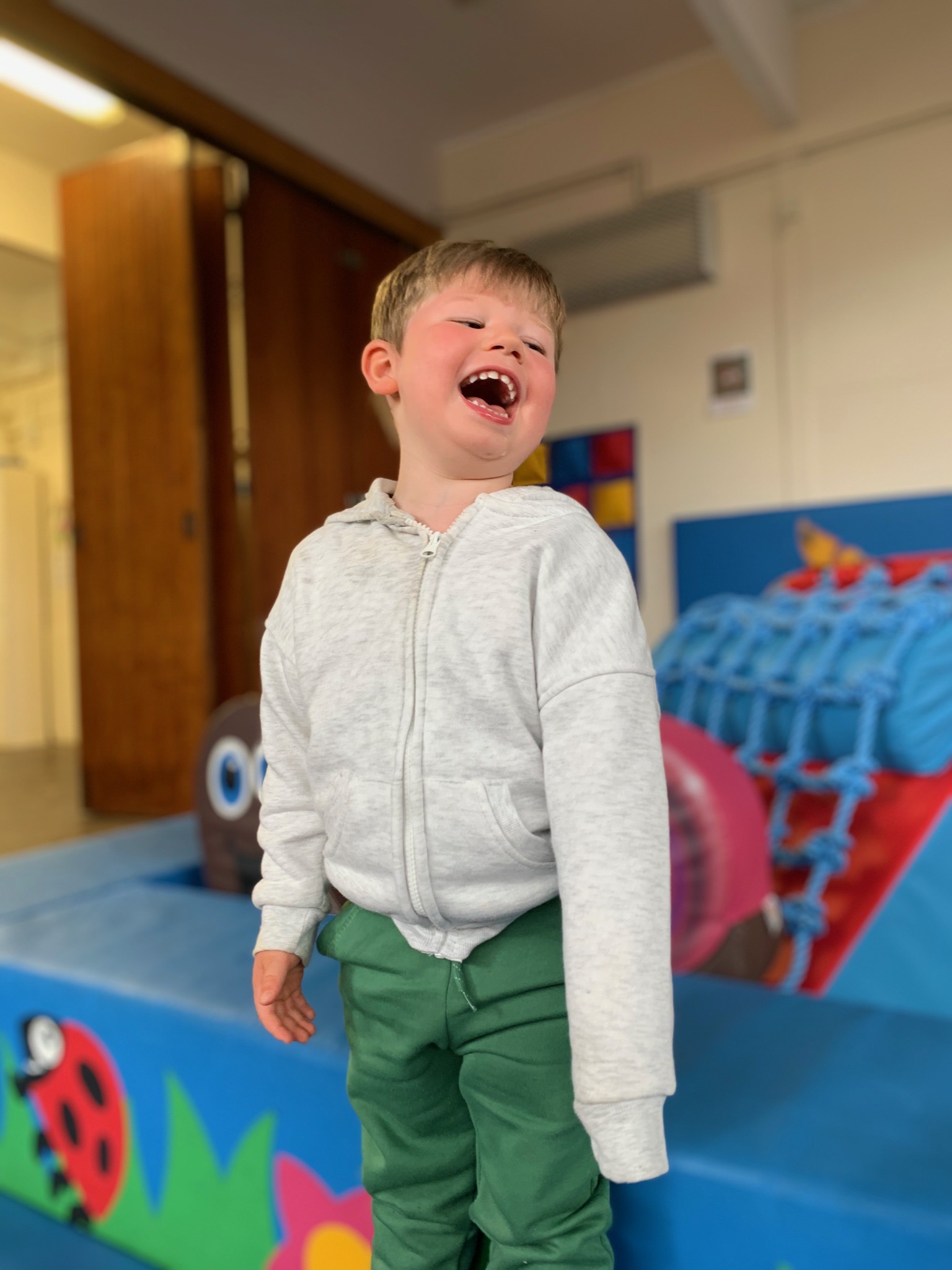 Young person at Tiny Topcats